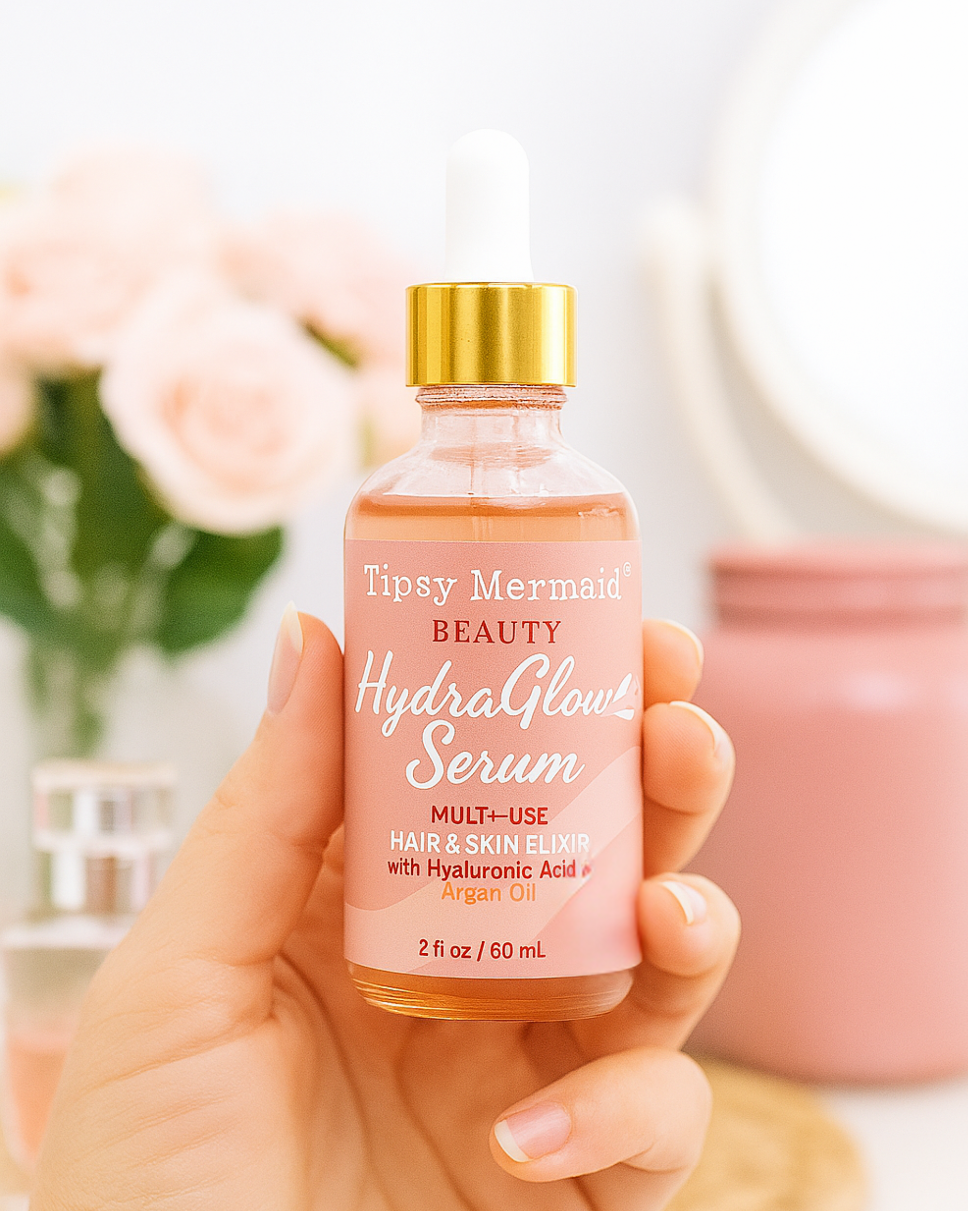 HydraGlow Serum – Multi-Use Hair & Skin Elixir