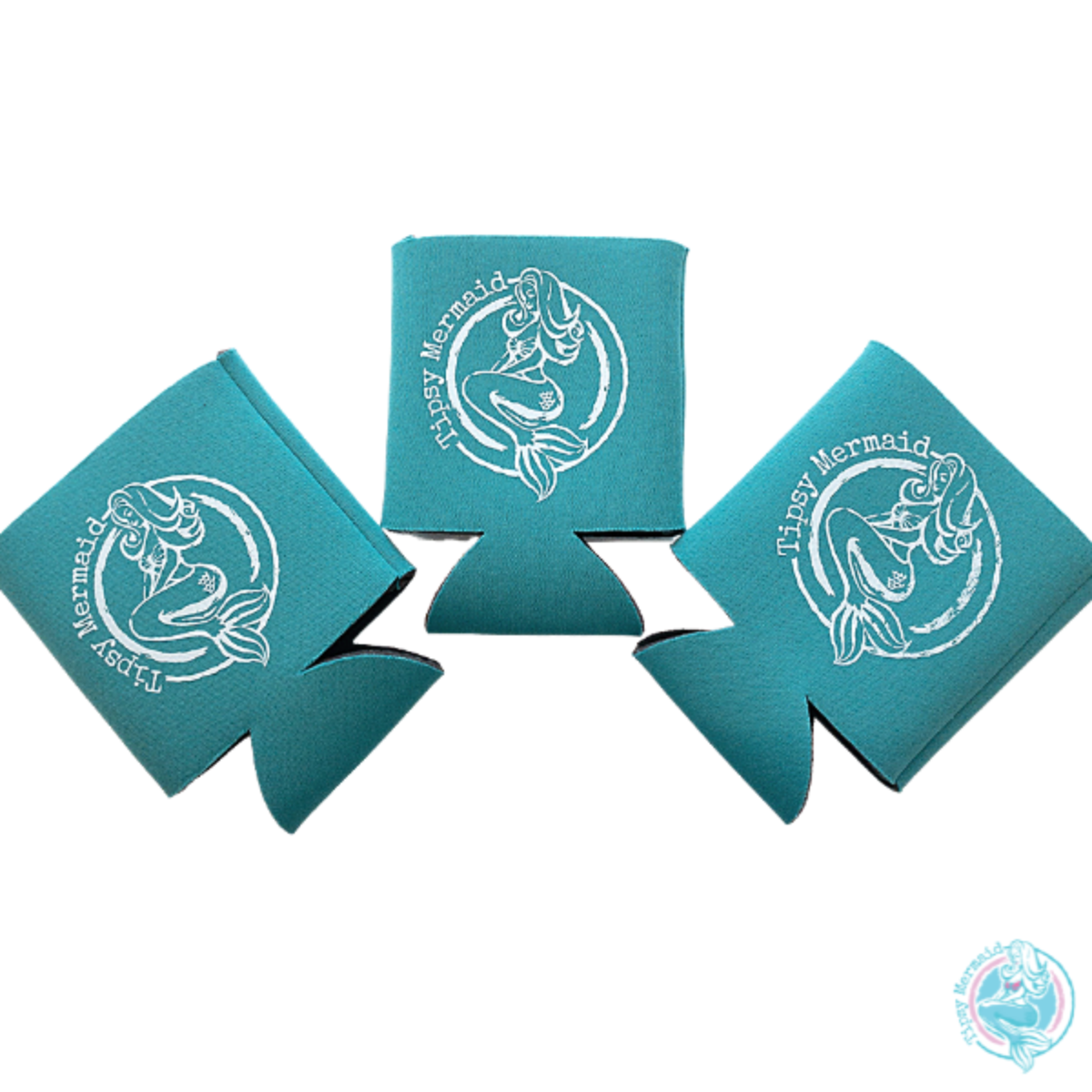 Cute Tipsy Mermaid Coozie