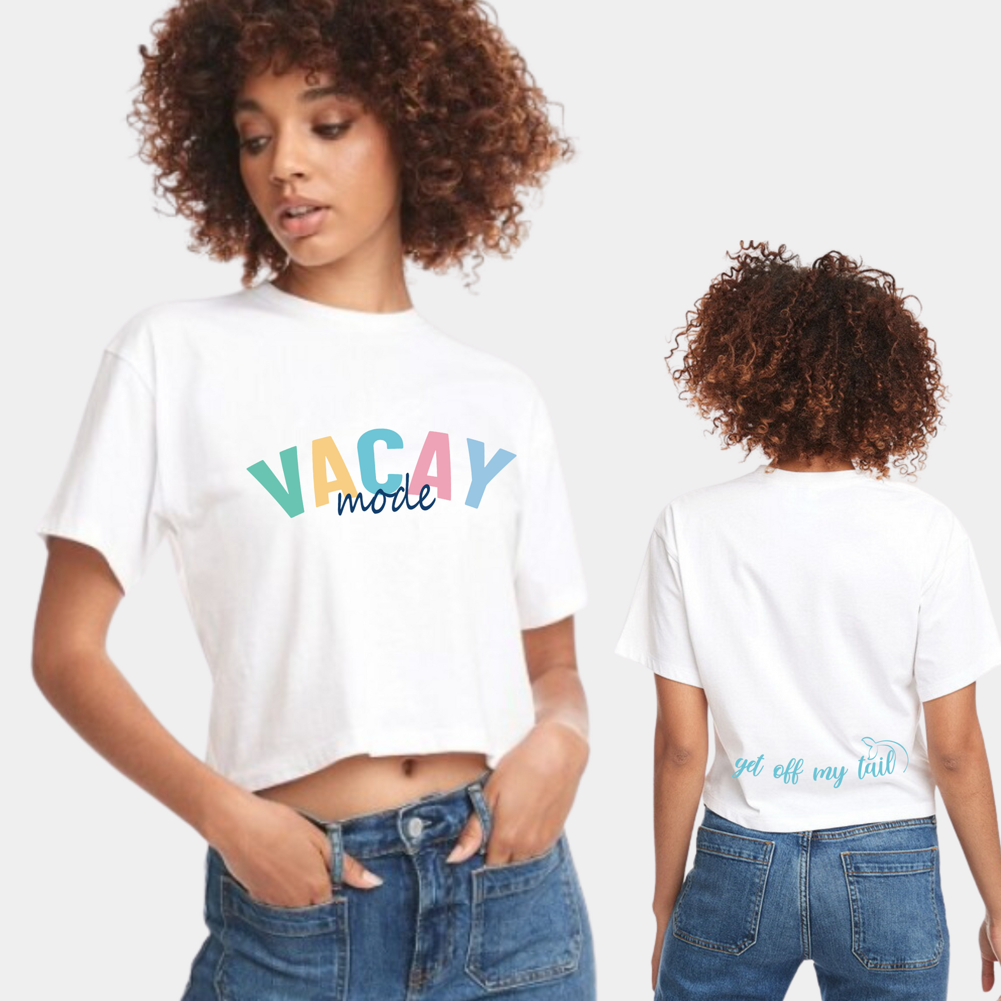Tipsy Mermaid® Cropped T- Vacay Mode