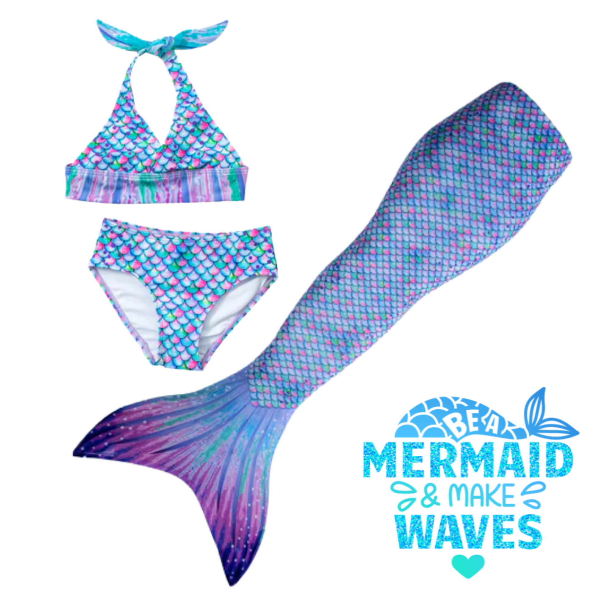 Mermaid Tail and Bikini