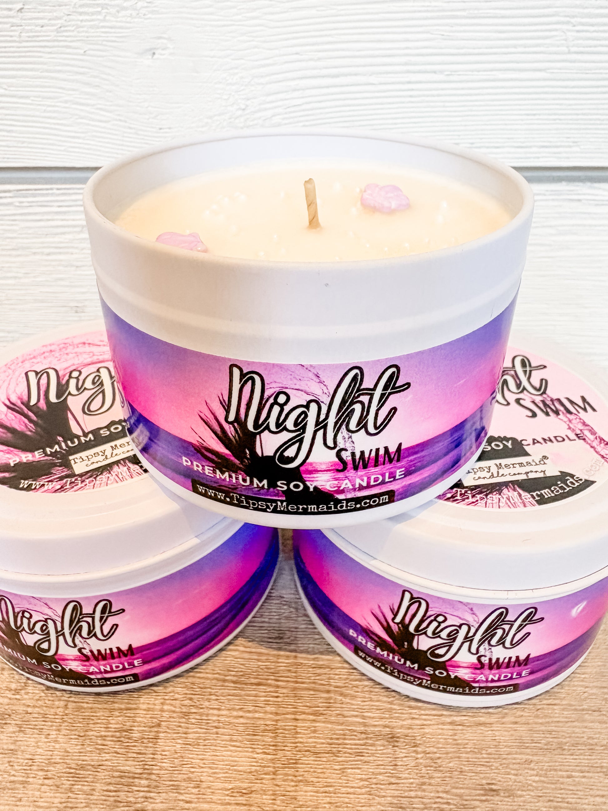 Tipsy Mermaid® Night Swim Premium Soy Candle