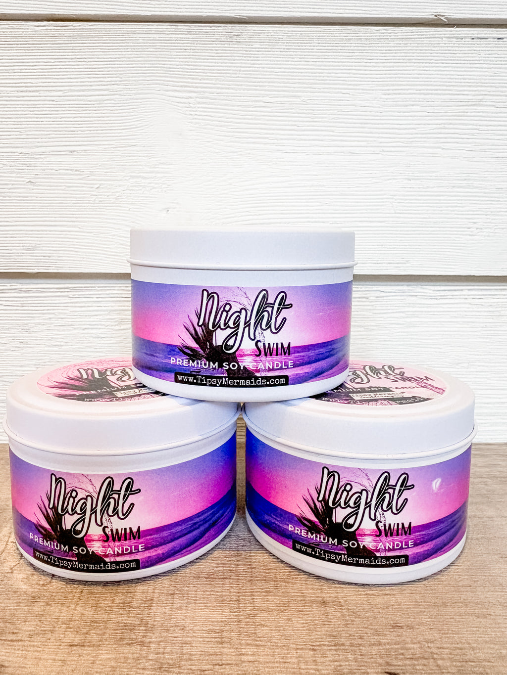 Tipsy Mermaid® Night Swim Premium Soy Candle