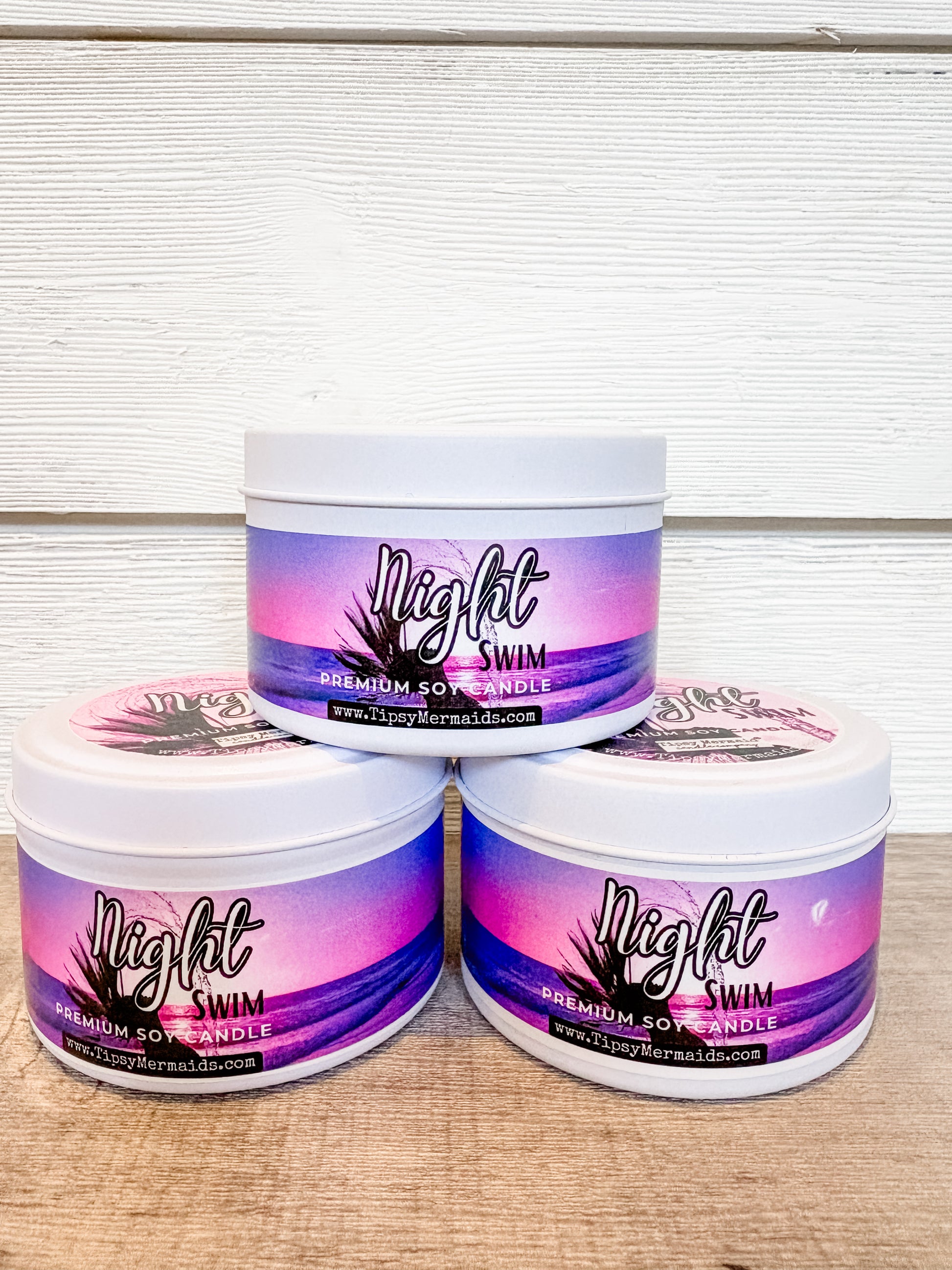 Tipsy Mermaid® Night Swim Premium Soy Candle