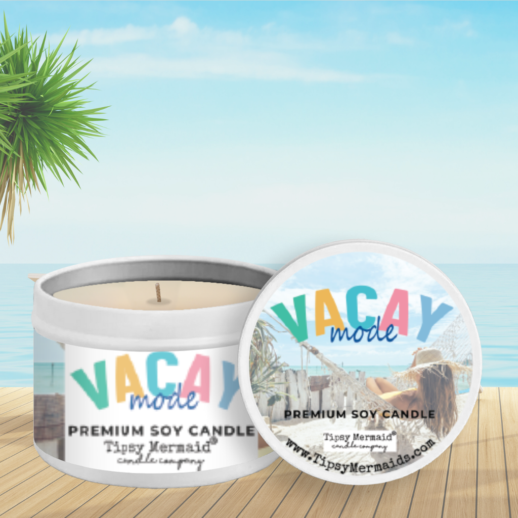 Candle-  Vacay Mode Premium Soy Candle