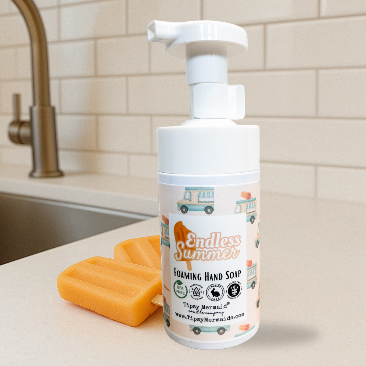 Tipsy Mermaid® Endless Summer Foaming Hand Soap