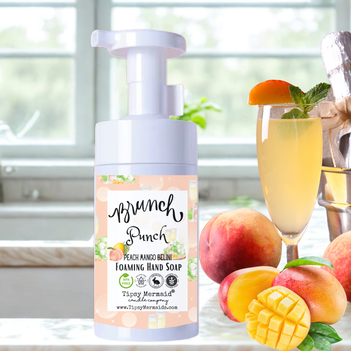 Tipsy Mermaid® Brunch Punch Foaming Hand Soap