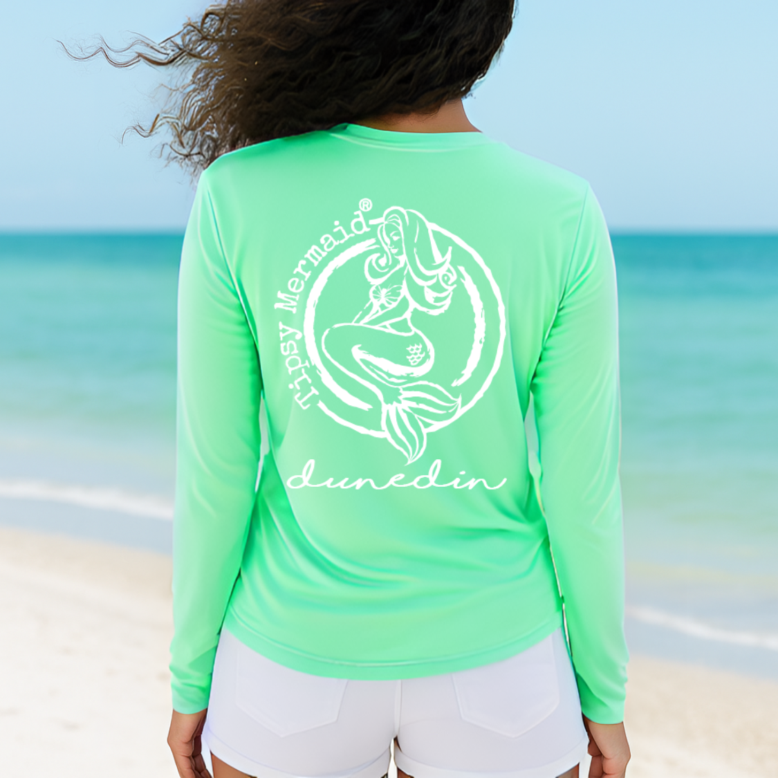 Tipsy Mermaid® Dunedin Sun Shirt Lite Lime