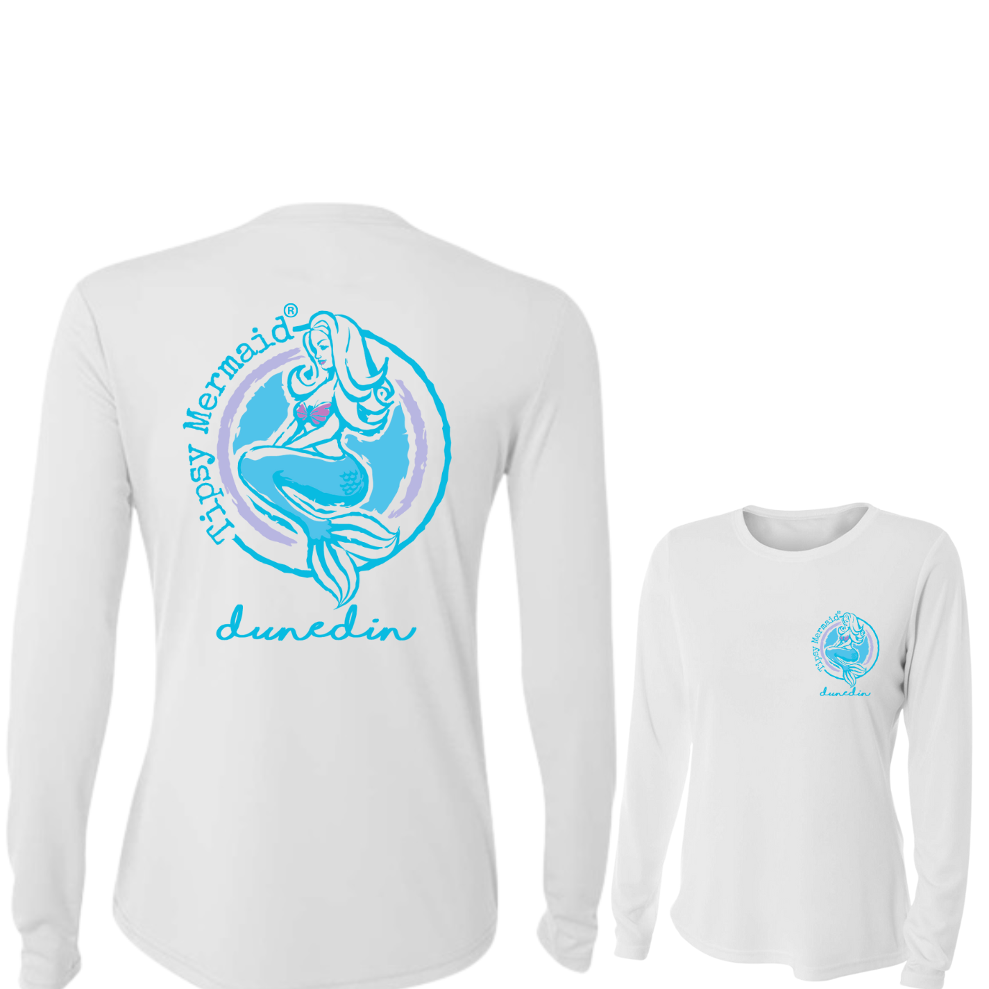 Tipsy Mermaid® Dunedin White Sunshirt for Women – UPF 44+