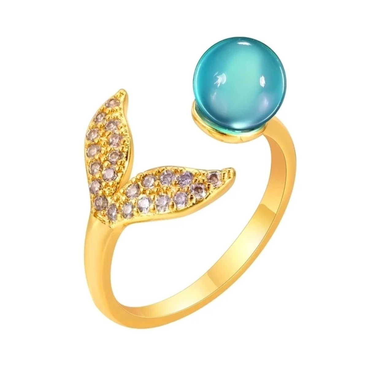 Mermaid’s Treasure Adjustable Ring
