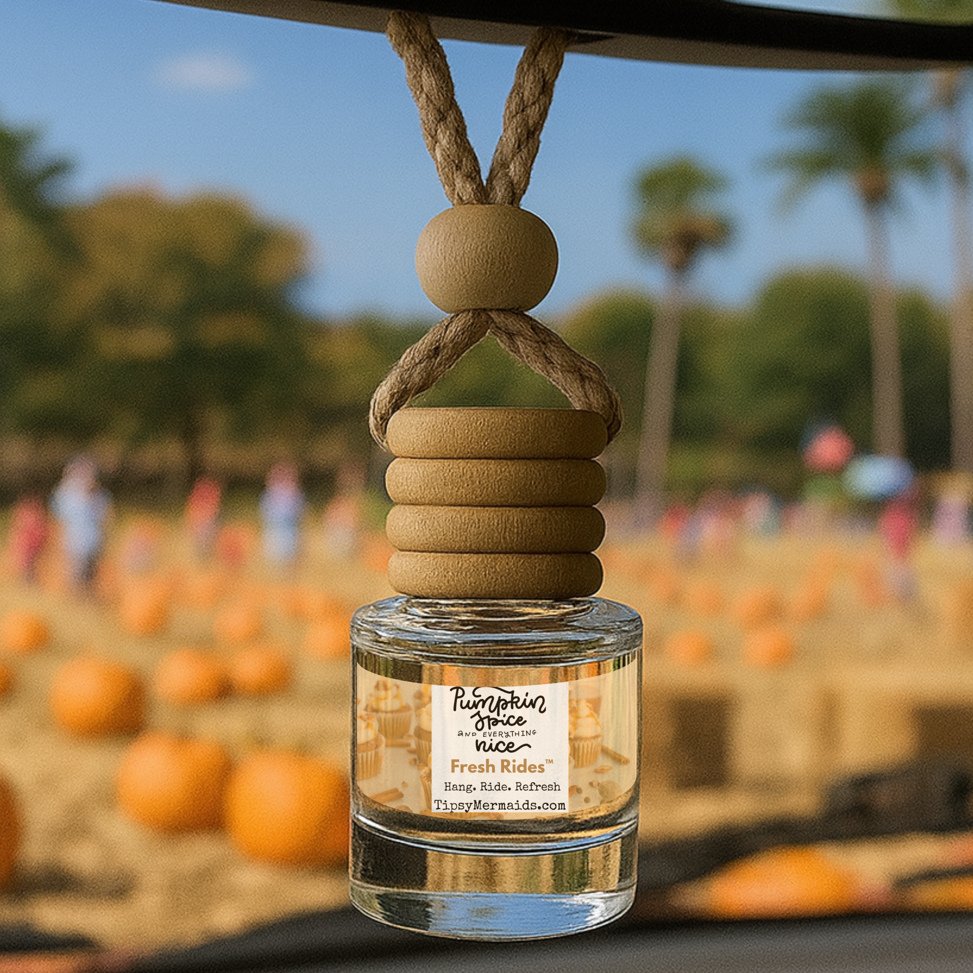 Pumpkin Spice & Everything Nice Fresh Rides™ by Tipsy Mermaid®