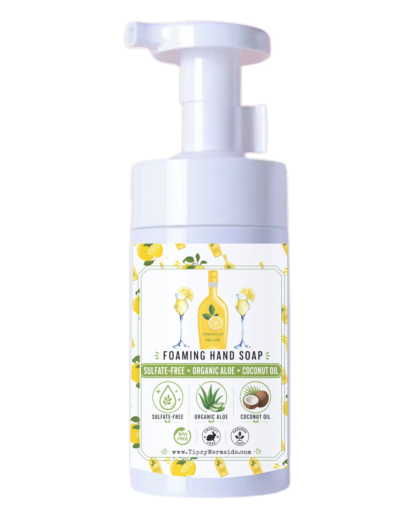 Tipsy Mermaid® Limoncello Foaming Hand Soap