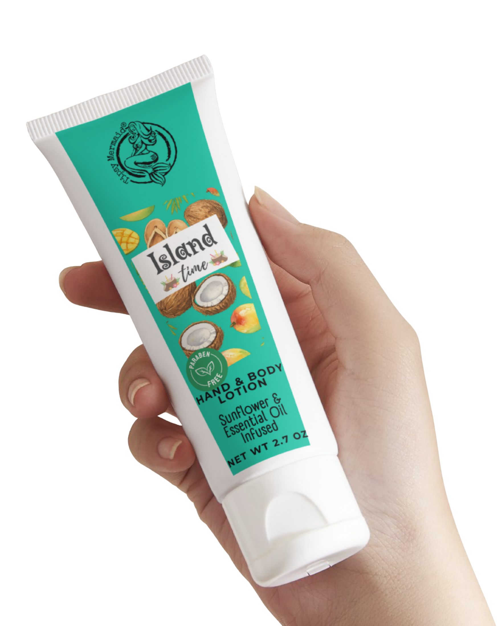 Tipsy Mermaid® Island Time Hand and Body Lotion