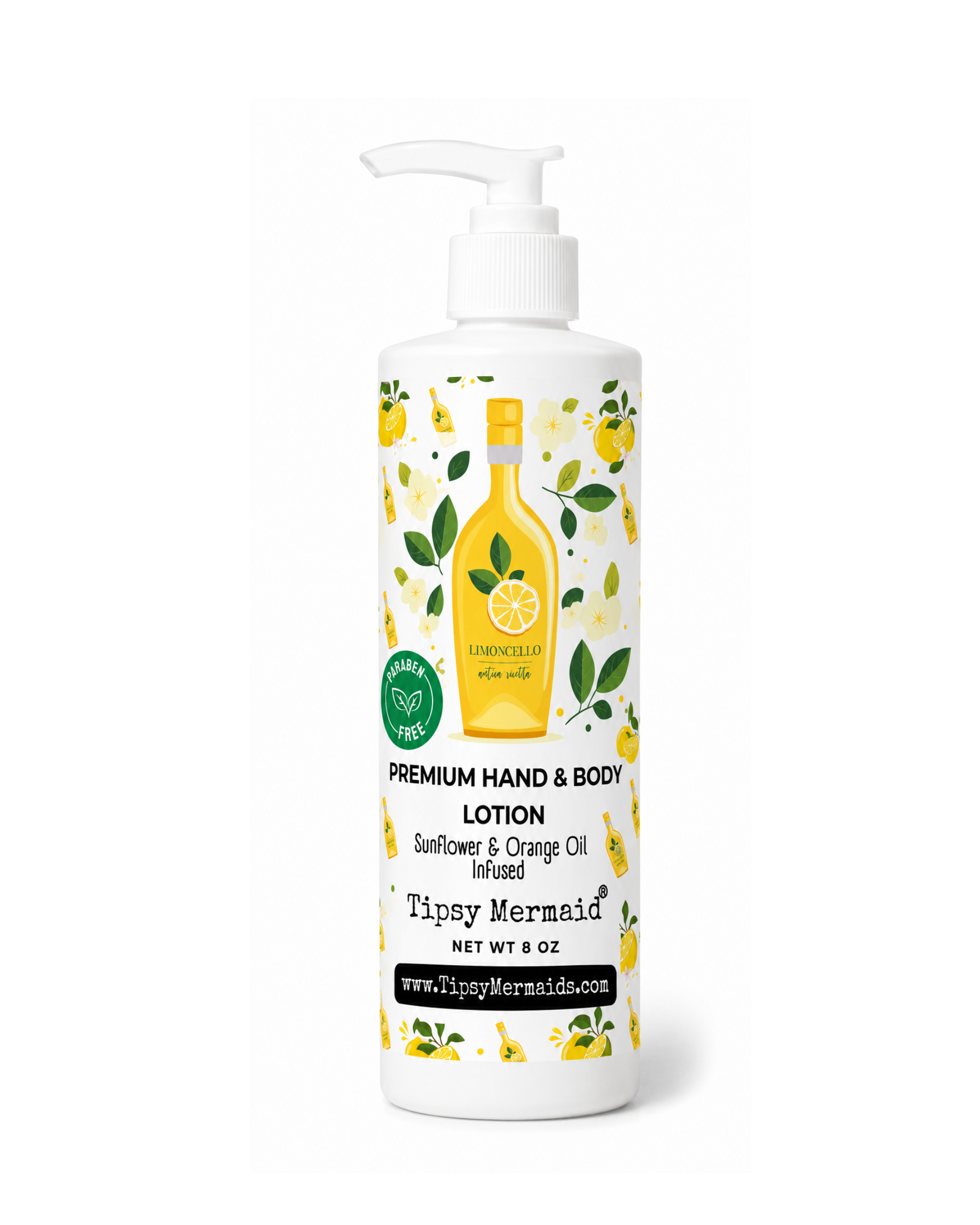 Tipsy Mermaid® Limoncello Hand and Body Lotion