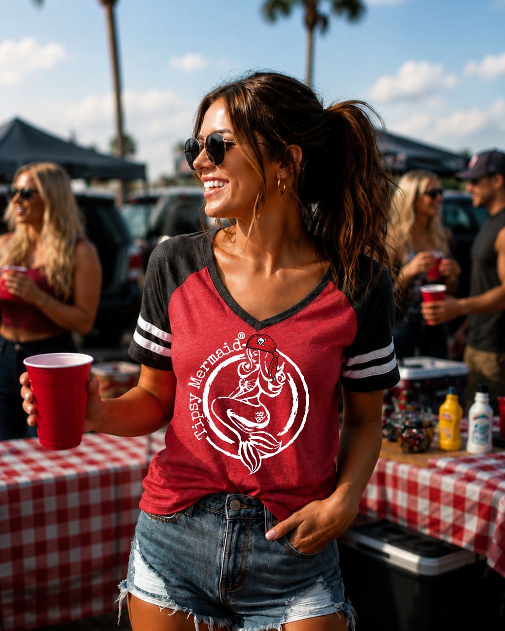 Tipsy Mermaid® Football Jersey