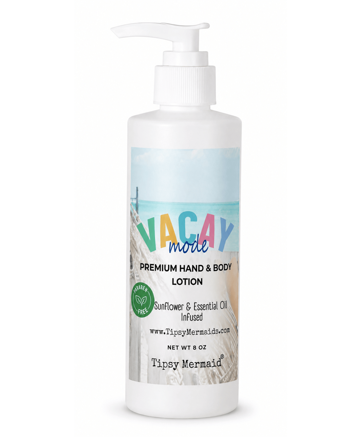 Tipsy Mermaid® Vacay Mode Hand and Body Lotion