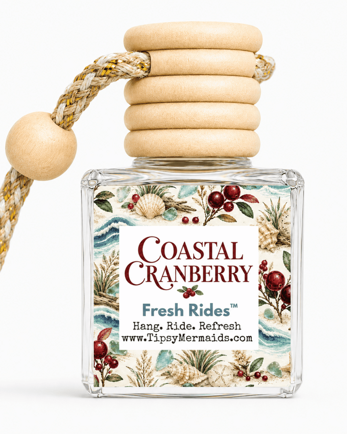 Fresh Rides™ by Tipsy Mermaid® Coastal Cranberry