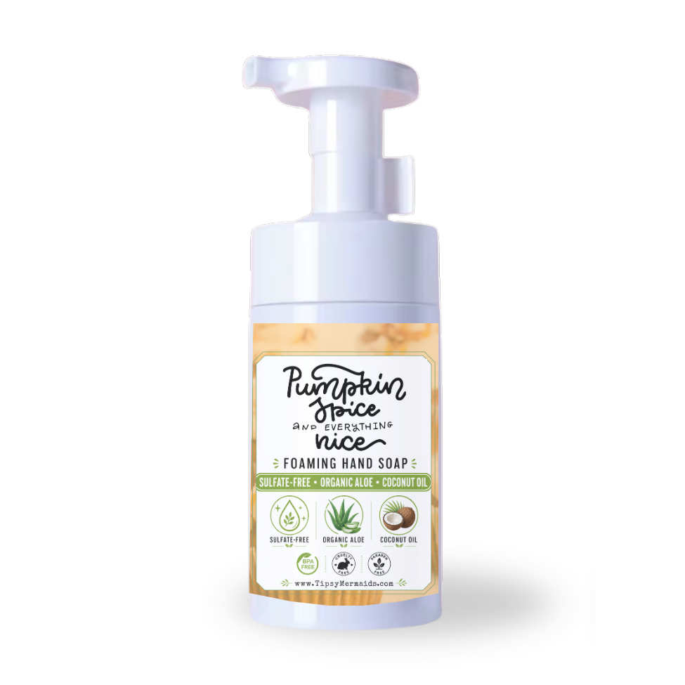 Pumpkin Spice & Everything Nice™ Clean Foaming Hand Soap by Tipsy Mermaid®