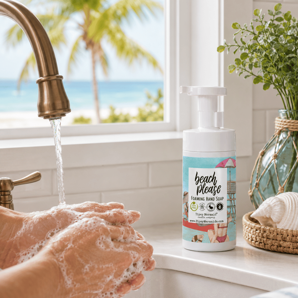 Tipsy Mermaid® Beach Please Foaming Hand Soap