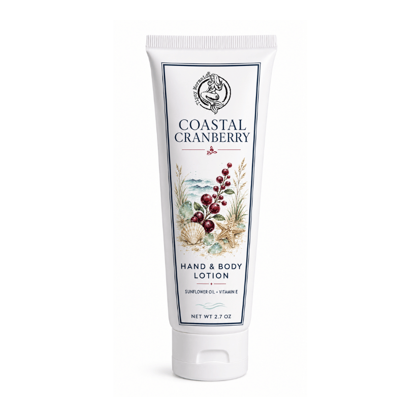 Tipsy Mermaid® Coastal Cranberry Hand & Body Lotion
