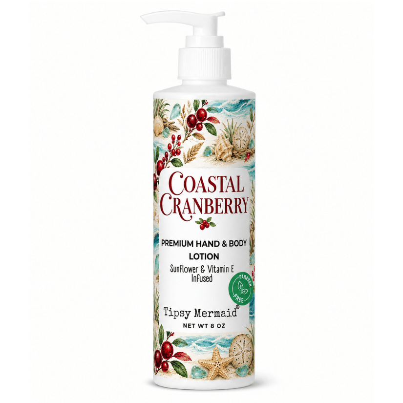 Tipsy Mermaid® Coastal Cranberry Hand & Body Lotion