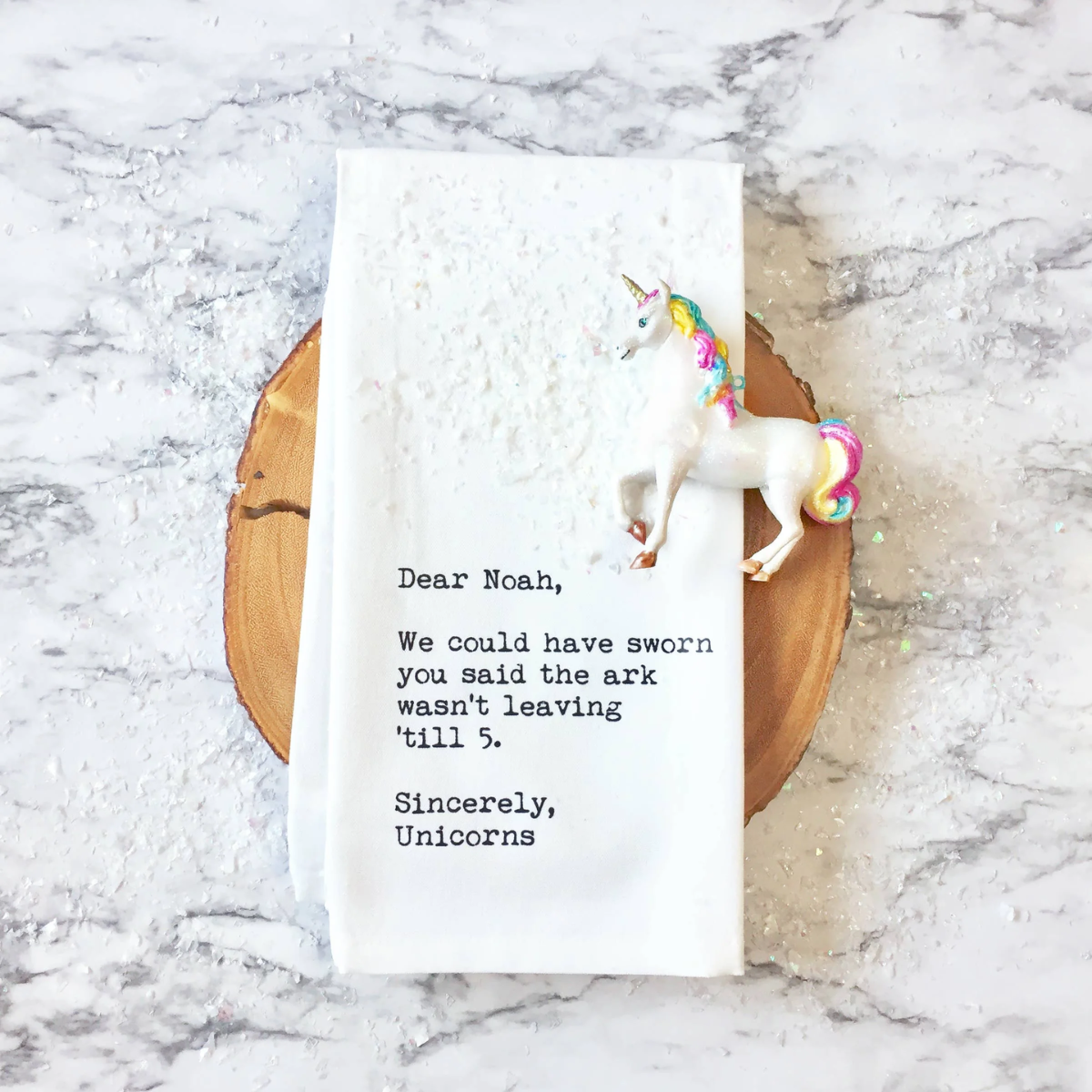 Funny Tea Towel- Unicorns
