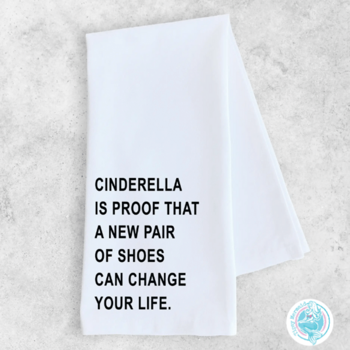 Funny Tea Towel- New Shoes