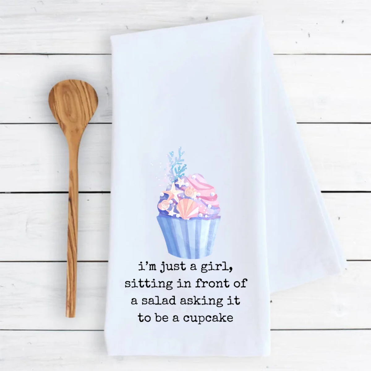 Funny Tea Towel- I'm just a girl