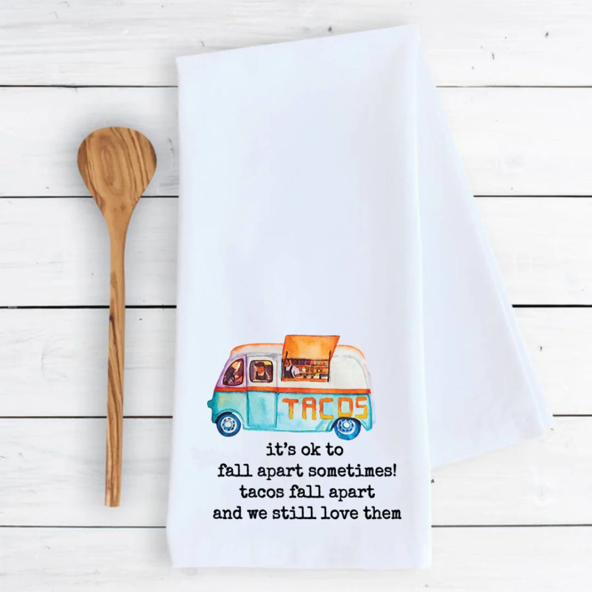 Funny Tea Towel - Tacos