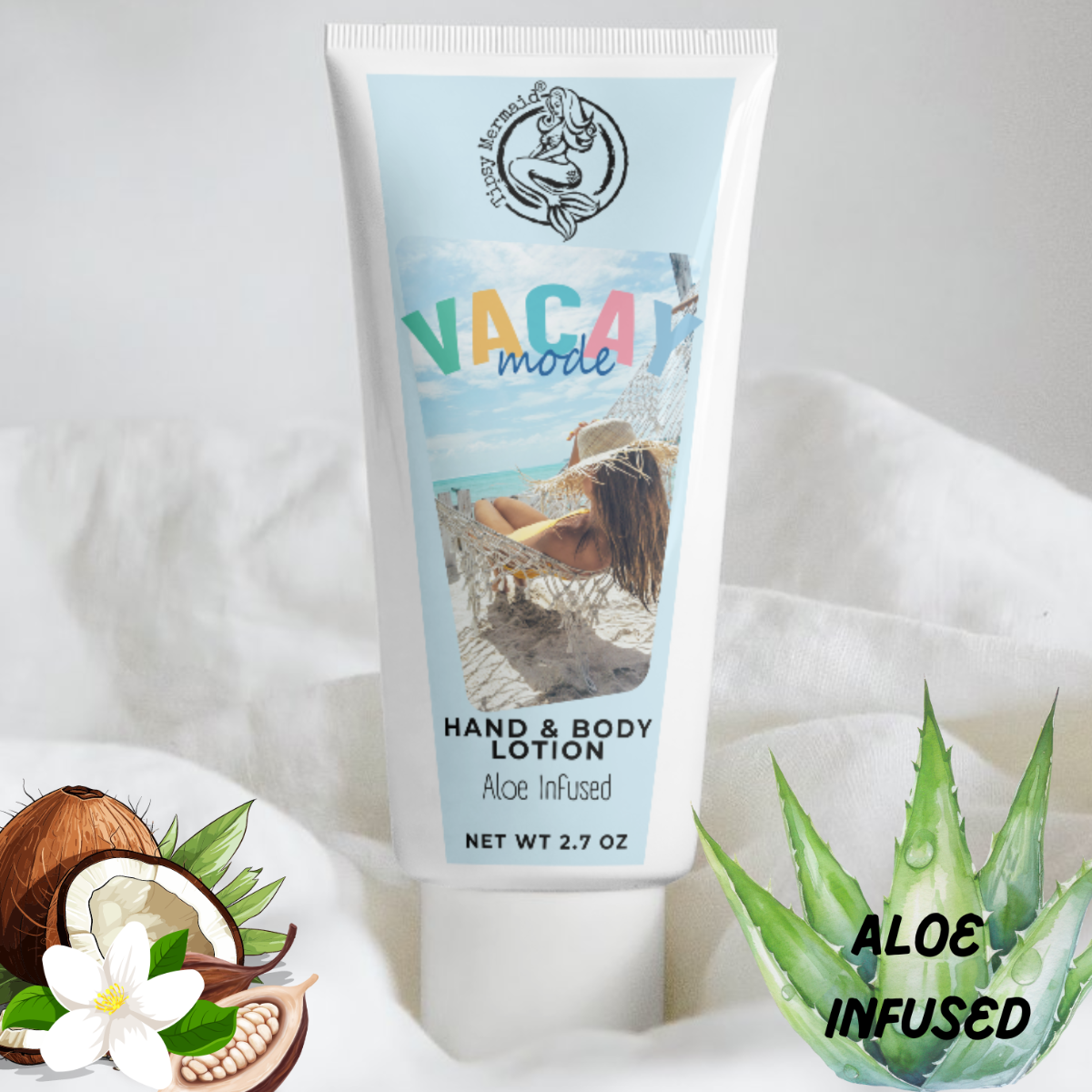 Tipsy Mermaid® Vacay Mode Hand and Body Lotion