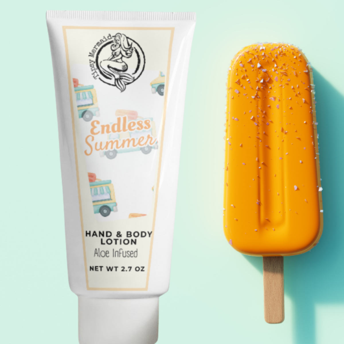 Tipsy Mermaid® Endless Summer Hand and Body Lotion
