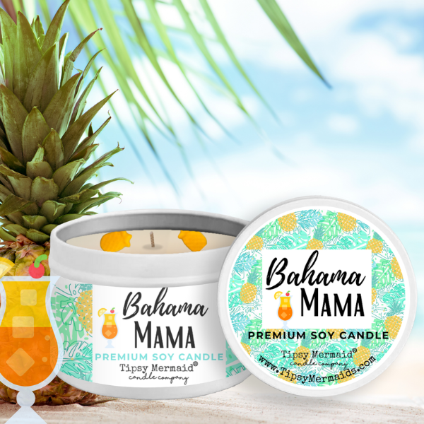 Candle- Tipsy Mermaid® Bahama Mama