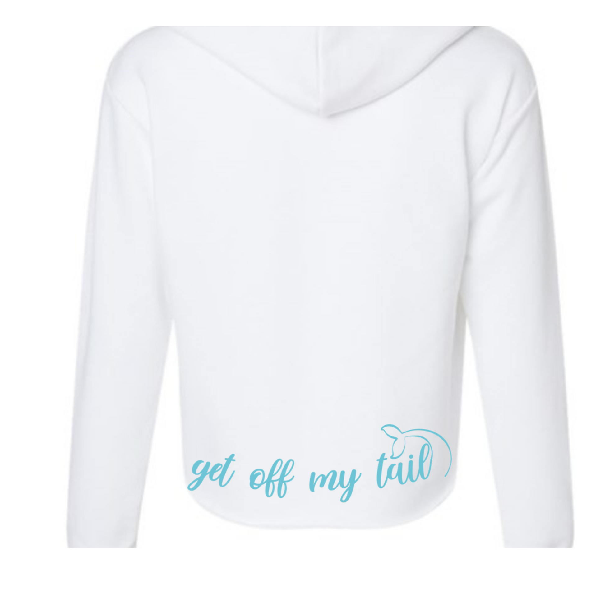 Tipsy Mermaid® Vacay Mode Cropped French Terry Hoodie