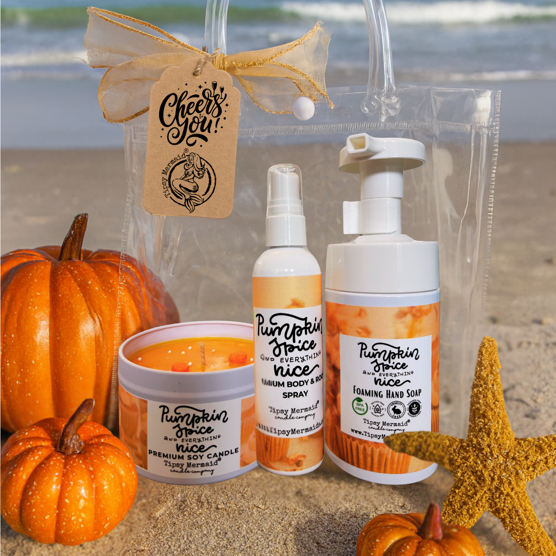 Gift Set: Tipsy Mermaid® Pumpkin Spice and Everything Nice